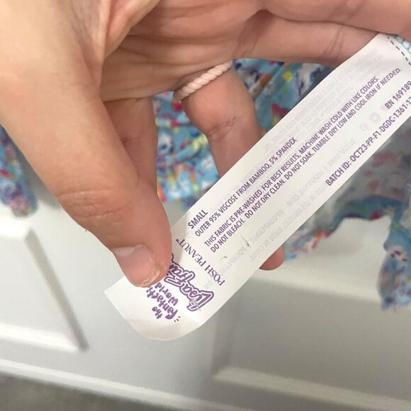 Posh Peanut x Lisa Frank Spotty and Dotty Long Sleeve Top Size S - Picture 4 of 7